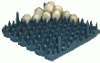 VCM-48 Plastic Egg Tray Without Bumpers!