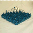 BF-59 Plastic Pheasant/Bantam Egg Racks Holds 59 Eggs!