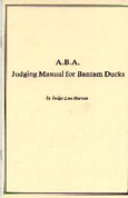 ABA Judging Manual for Bantam Ducks