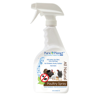 H-3-14 Pure Planet Poultry Spray for Lice Mites & More NEW!