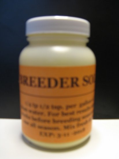 Breeder Solution + 4 oz Concentrate - Click Image to Close