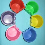NEW! Colored 1/2 Pint Cage Cups! EACH!