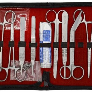 18 pcs Minor Surgery Set with FREE Case Surgical Instruments Kit