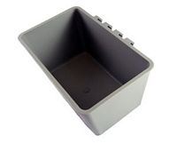 GTC#7 GRAY Mini/Mega 2 Quart Cage Cup  each